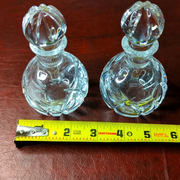 Waterford Marquis set of 2 perfume bottles - Picture 2 of 5